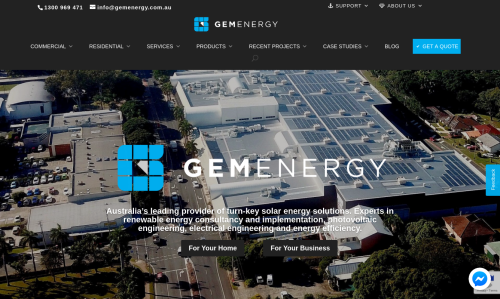 SEO Marketing for GEM Energy Australia
