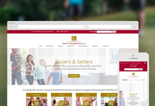 New Legal Website Design: Law Office of D.R. Rocheford