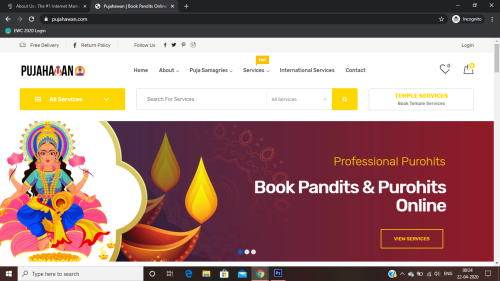 Pujahawan Website Development