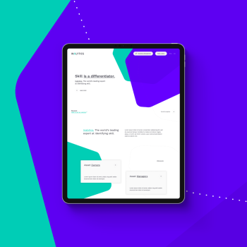 Inalytics: Repositioning, branding + web design and development