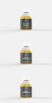 Label Design For Beard Oil
