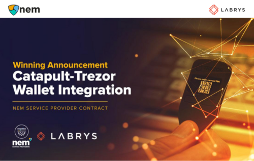 NEM Catapult Desktop Wallet - Trezor Integration
