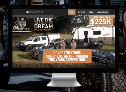 All 4 Adventure Competition Web App