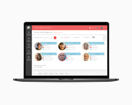 Manage care homes and families data with smart solutions