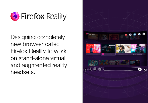 Designing a new dimension of Firefox