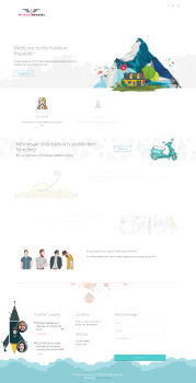 Wicked Needles Wesite, Logo & Hosting