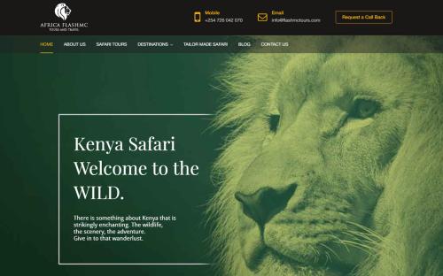 Flashmctours - Best Safari Web in WordPress