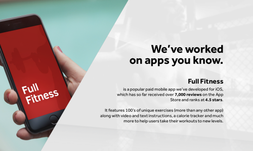 Mobile App Development for Full Fitness