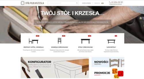 Furniture e-commerce store