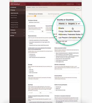 Global Dietary Database