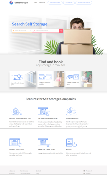 Marketplace for storage units