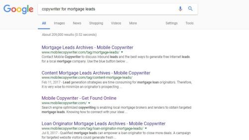 Top Copywriter for Mortgage Leads