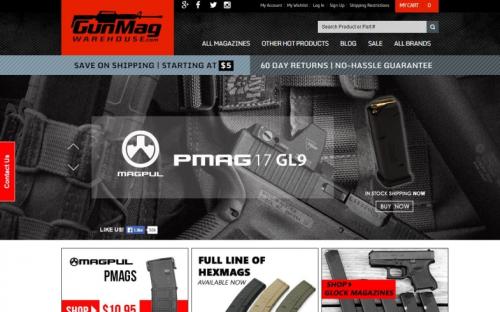 Gun Mag Warehouse - Magento site