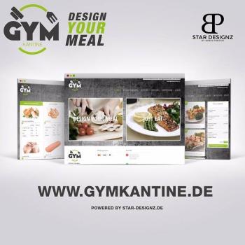 Gymkantine - Custom Laravel CMS