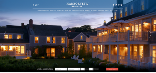 Harborview Nantucket Website