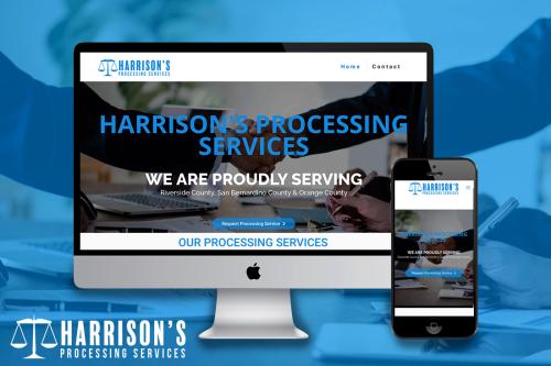 Processing Service Web Design