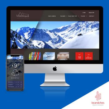 App dev - Web ux Design Heliskiing project