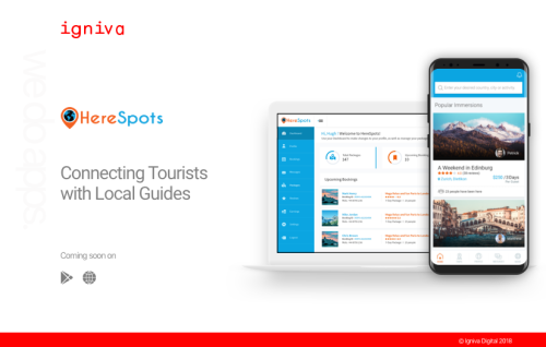 HereSpots - Web & Mobile App