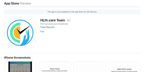 Hlth.care (iOS App Development)
