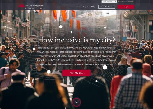 My City of Migration  - user experience from the ground up with Wordpress design