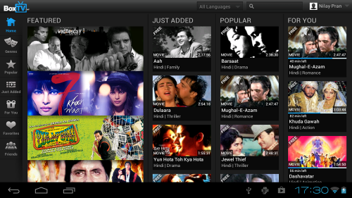 Mobile App Development for BoxTV