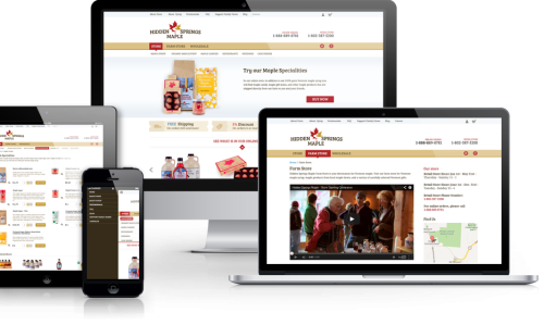 Hidden Springs Maple online store