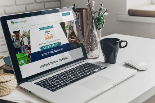 Heal the Planet Website Design