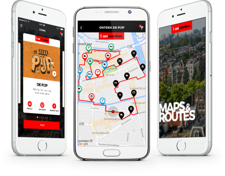I amsterdam Maps & Routes