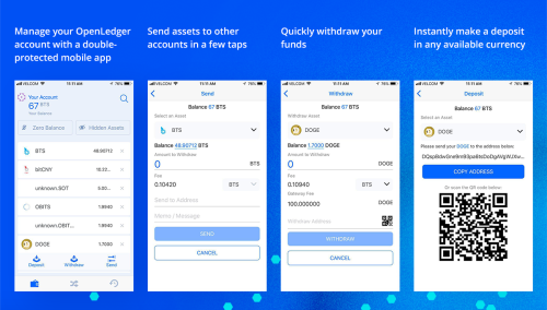 OpenLedger DEX Mobile Wallet