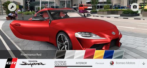 Toyota GR Supra Visualizer SG