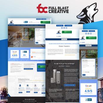 Alpha Plumbing Website Design