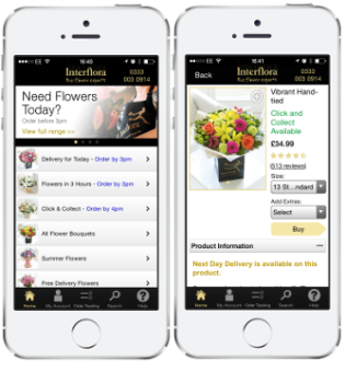 Interflora Mobile Commerce & Native App