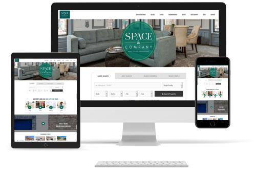 Spaceandcompany - Real estate Website