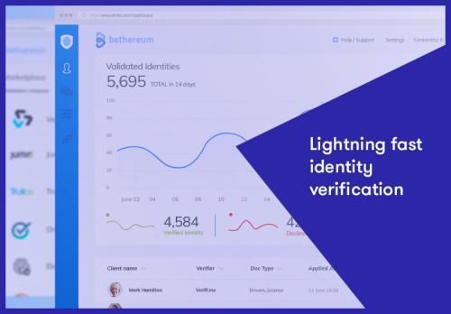 KYC on blockchain solution