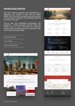 Web Development for Knowledge Matrix