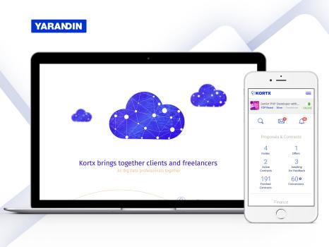 Web Design UX/UI | Kortx - The Big Data Marketplace