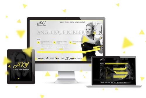Angelique Kerber / website and online image