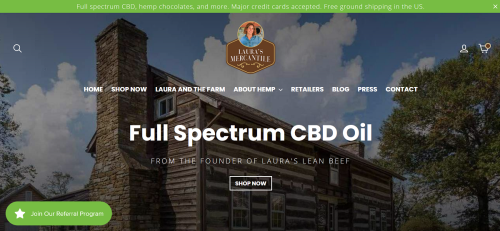 Laura's Mercantile Website