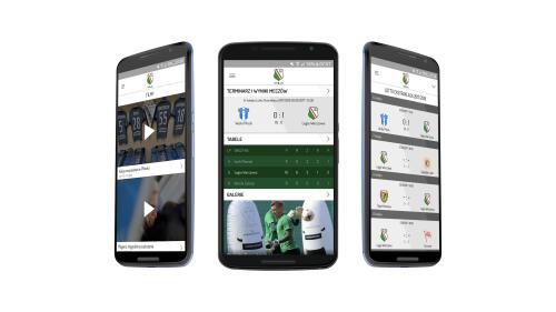 iOS / Android / WP app for the Polish champion football club