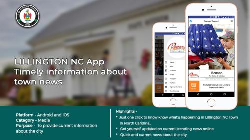 LILLINGTON NC - Timely information about town news