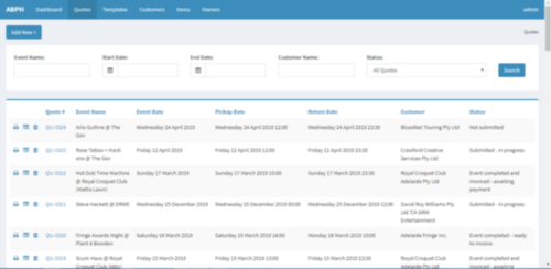 Online Quote & Order Management