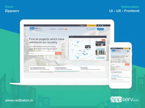 UI, UX & Frontend for ZippServ