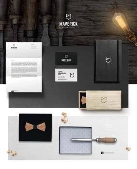 Maverick Wooden Bow Ties / Brand