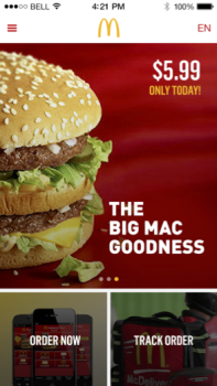 McDonald's Delivery App
