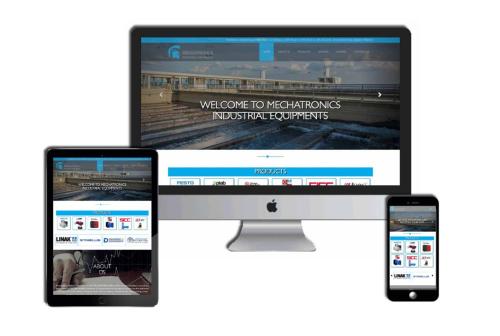 Website Design & Development for Industrial Technology