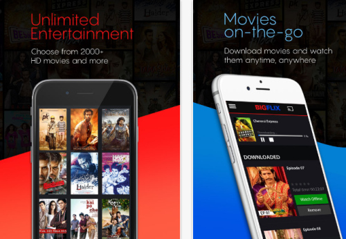 Mobile App Development for BigFlix