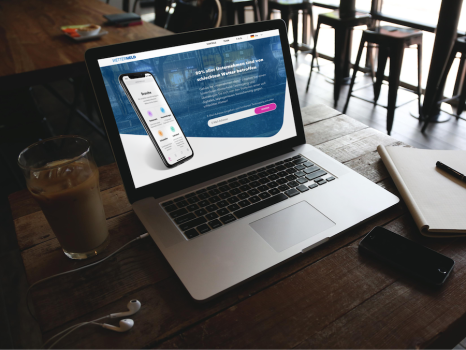 Landing page for Wetterheld project