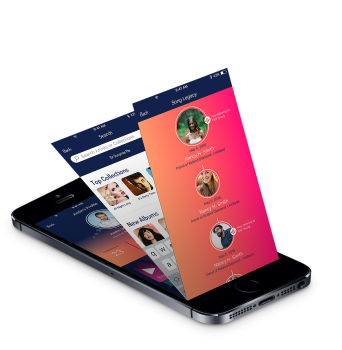 Muzi - Social Music Player app