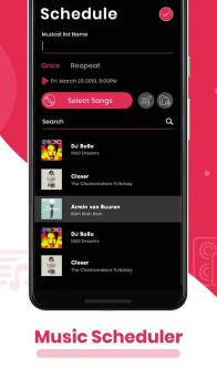 MuziCal - A Music Scheduler Android App