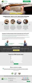 Website Design & Local SEO for Pest Control Company